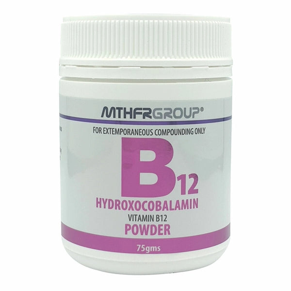 Skip To Product Information   MTHFR Support Hydroxocobalamin B12 Powder 75 G 1946x.webp